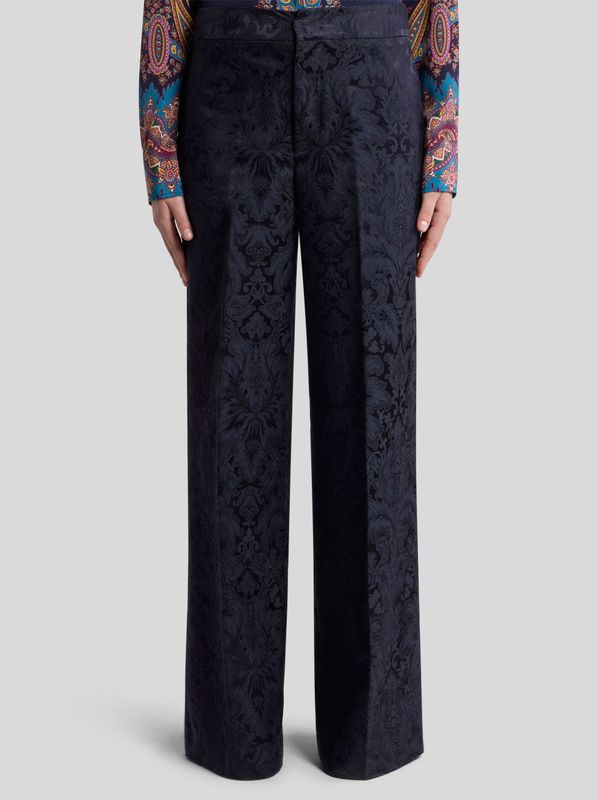Etro-Pantalon Jacquard