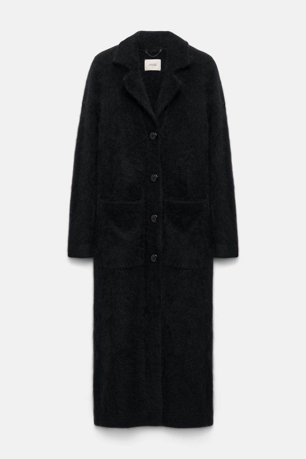 Schu-Fluffy Statement Coat, Size: 2, Color: pure black
