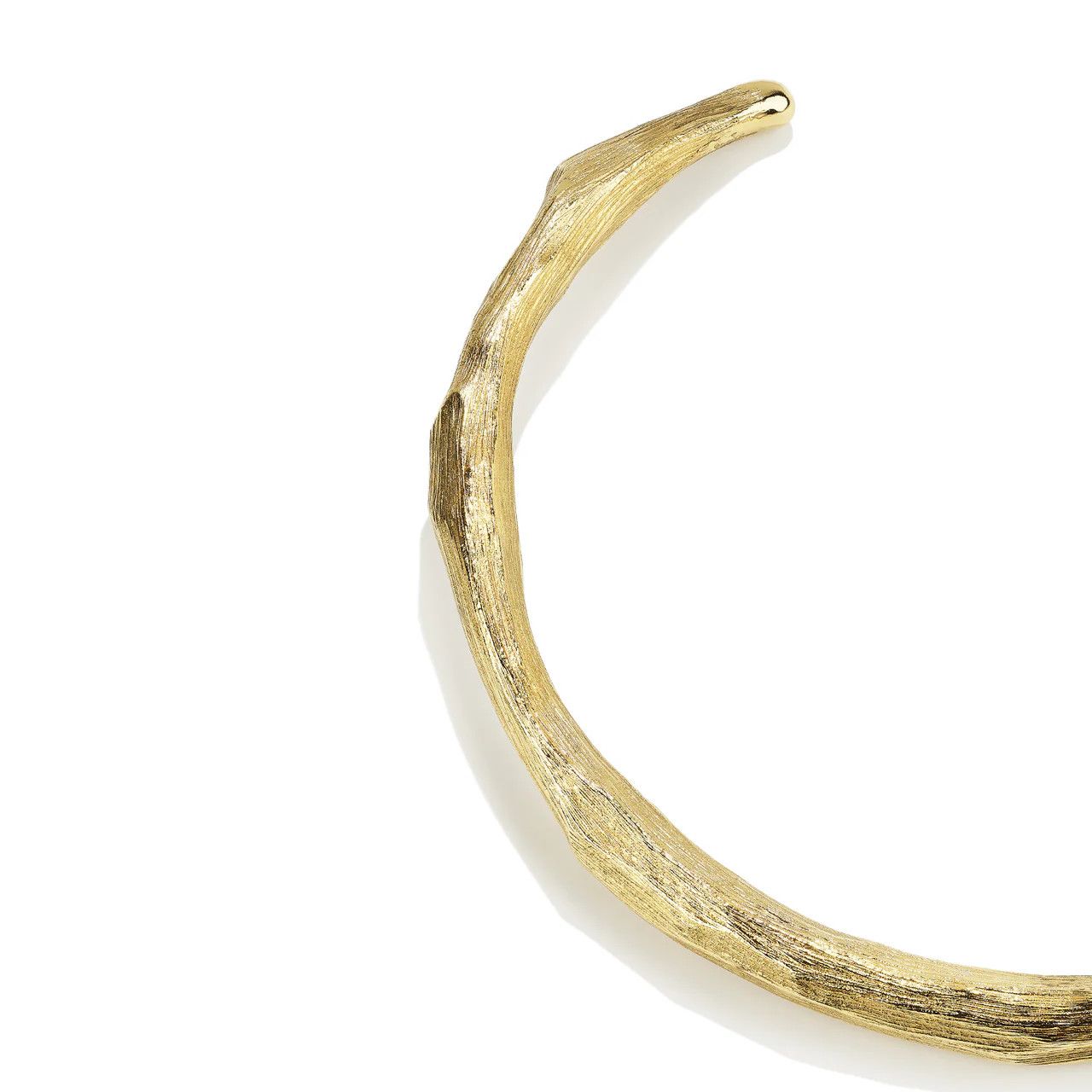 Goos-Balade Torque Necklace, Color: yellow gold, Size: OS