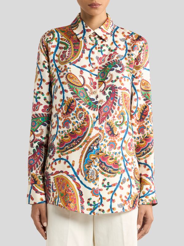 Etro-Button Up Shirt Paisley PRint