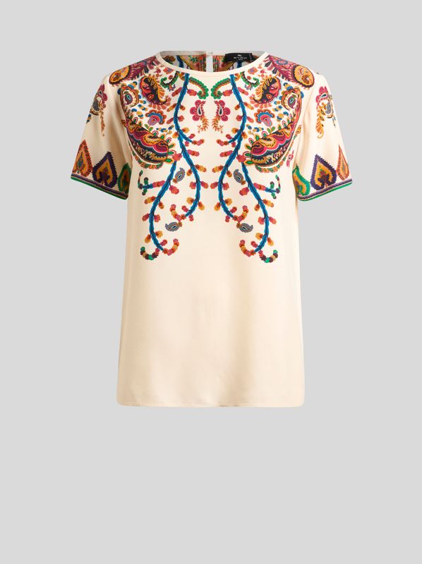 Etro-T-Shirt Top Printed