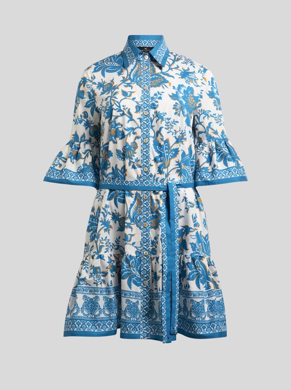 Etro-Shirt Dress Printed