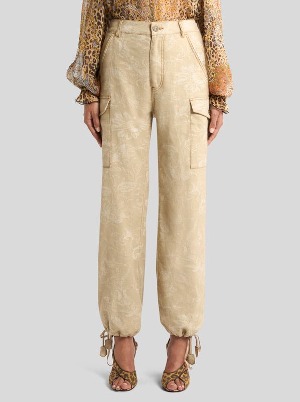 Etro-Denim Cargo Pants