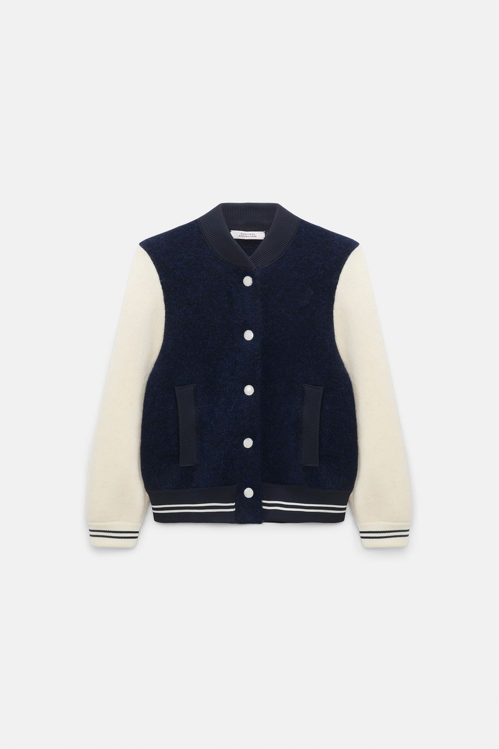 Schu-College Allure Jacket, Color: navy white, Size: 3