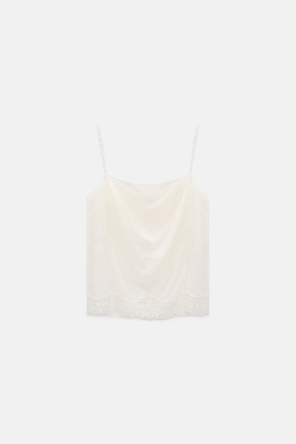 Schu-Playful Volumes Top, Color: camellia white, Size: 2