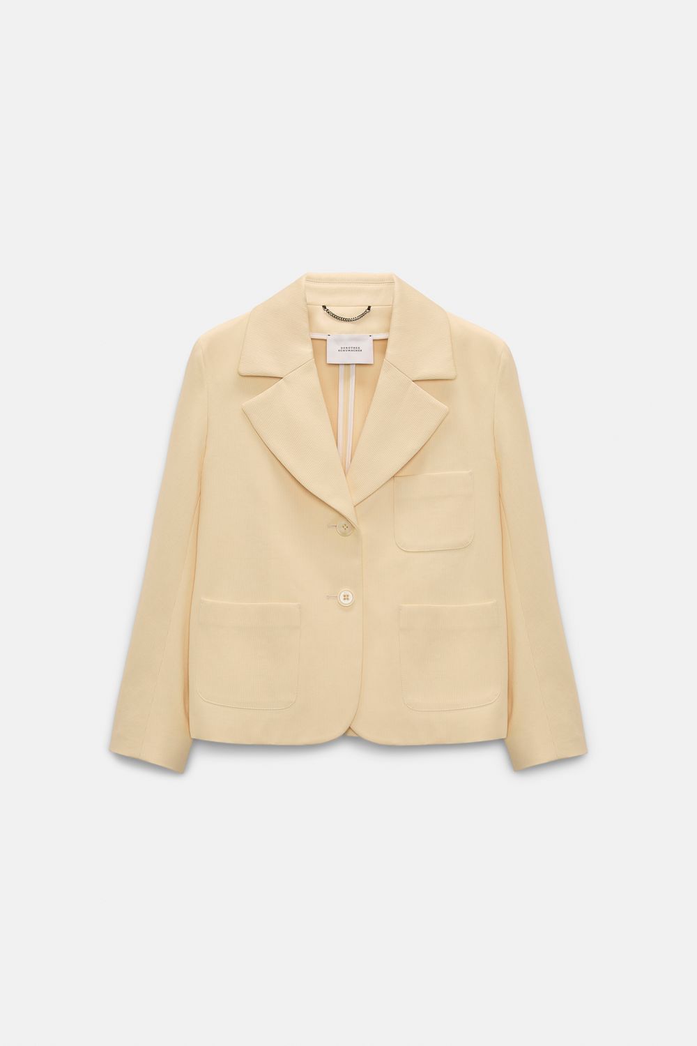 Schu-Modern Structure Jacket, Color: bisquit, Size: 2