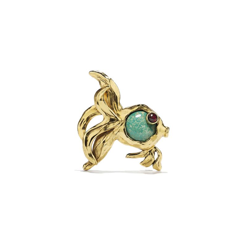 Goos-Lagune Fish Brooch
