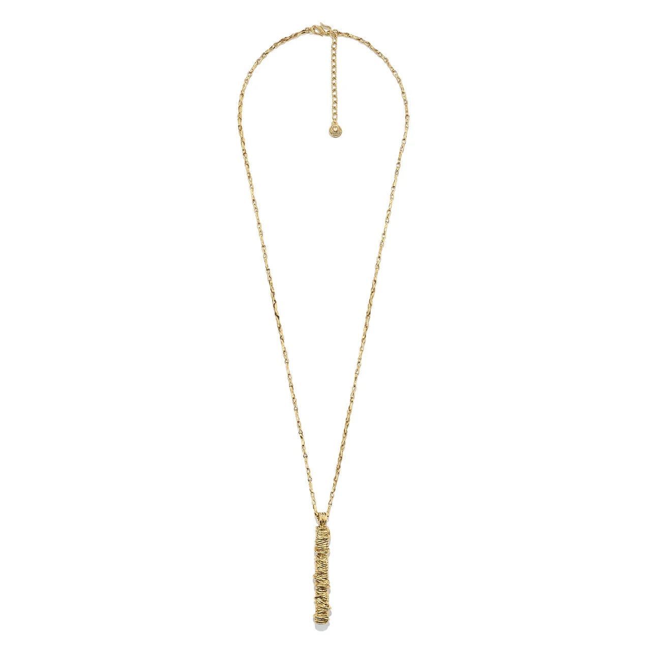Goos-Ariane Totem Pendant Necklace, Color: yellow gold, Size: OS
