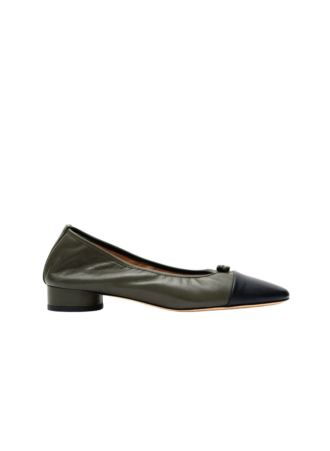 DF-Gala Pump W/Toecap, Color: khaki, Size: I37