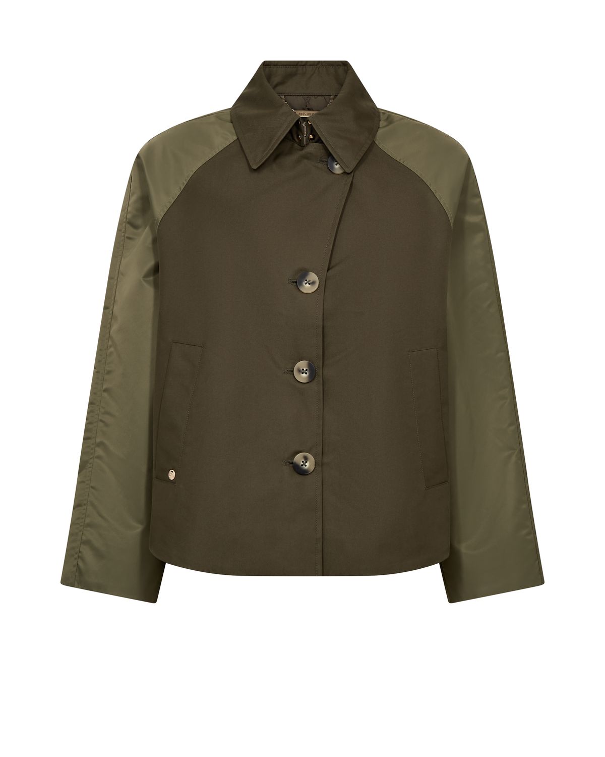 Mosh-Zyla Neola Trenchcoat, Color: olive night, Size: XS