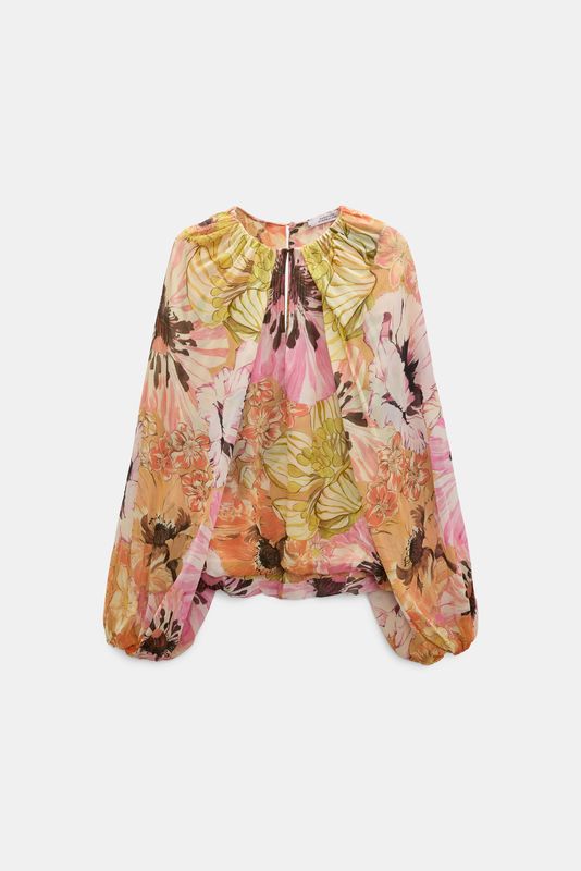 Schu-Floral Dream blouse