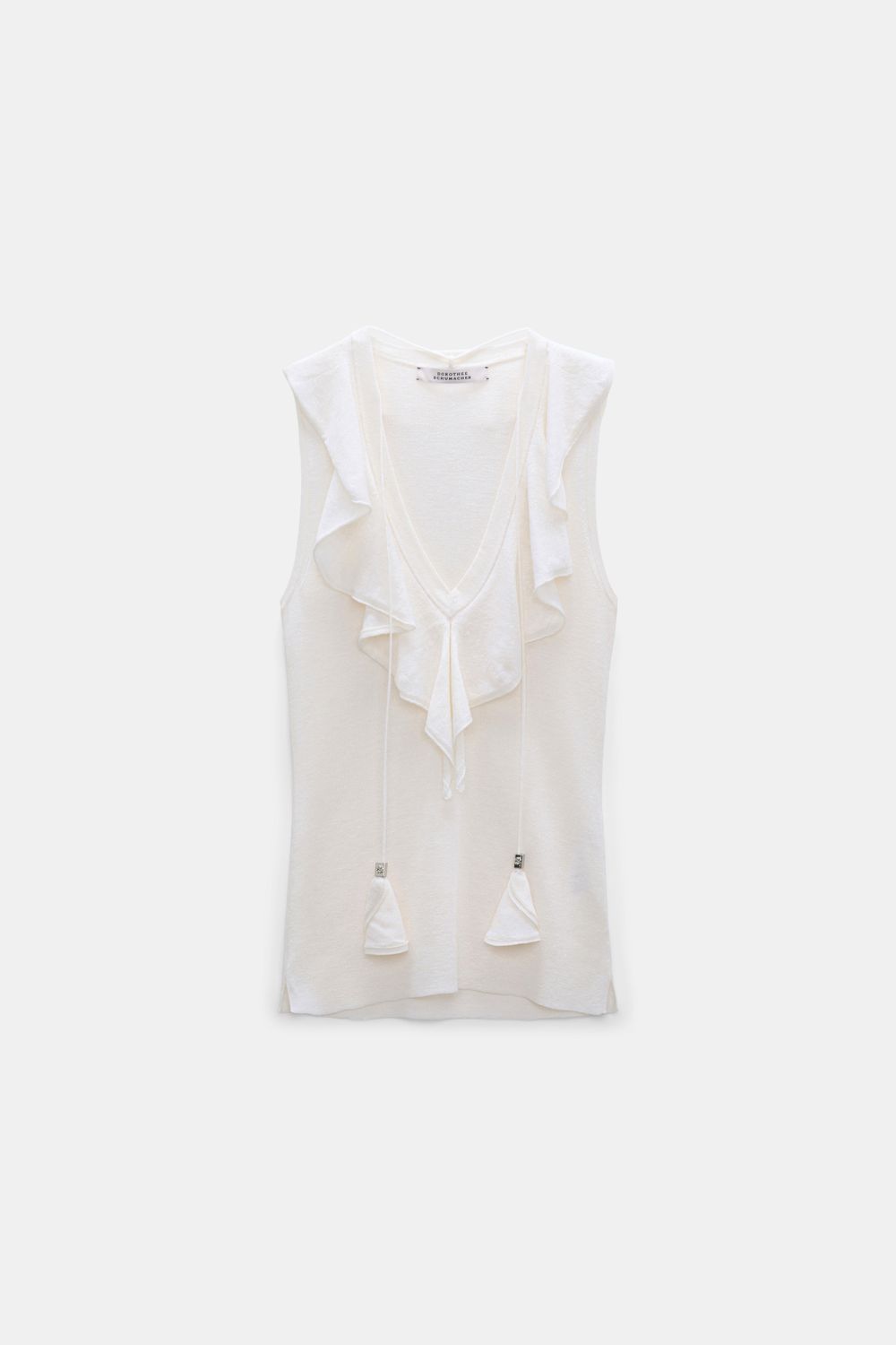 Schu-Refined Essentials Top, Color: orchid white, Size: 2
