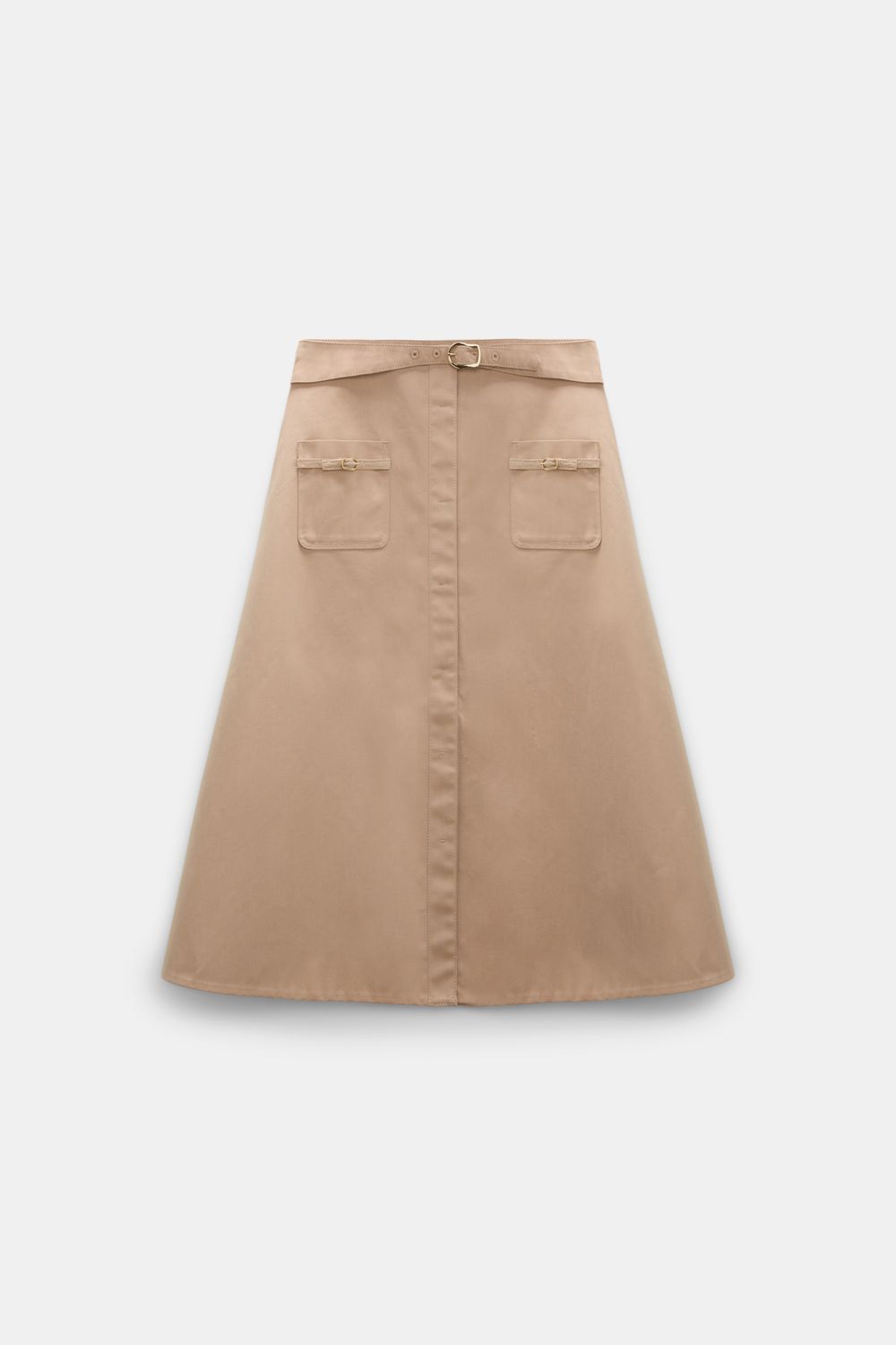 Schu-Luxury Layer Skirt, Color: trench, Size: 1