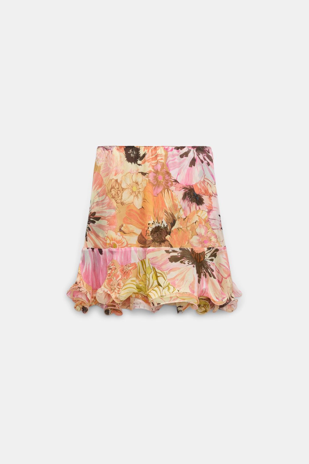 Schu-Floral Dream Skirt, Color: boho flower print, Size: 2