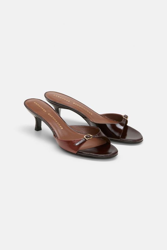 Schu-Crackle Shine Kitten Heel