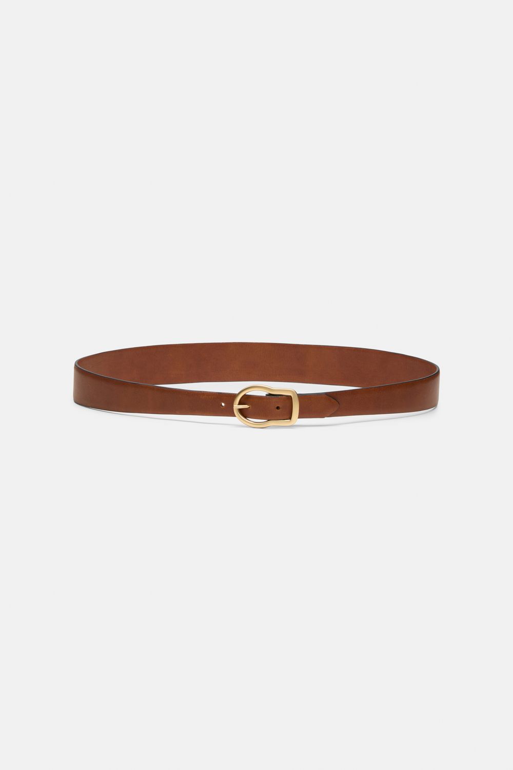Schu-Twisted Classic 2cm Belt, Color: cognac, Size: I80