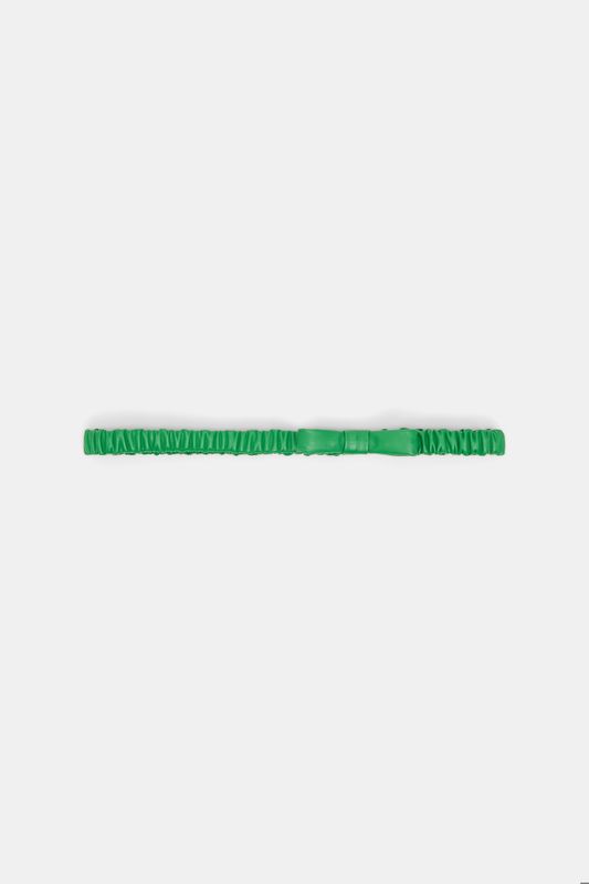 Schu-Ceinture Feminine Edge Stretch Bow