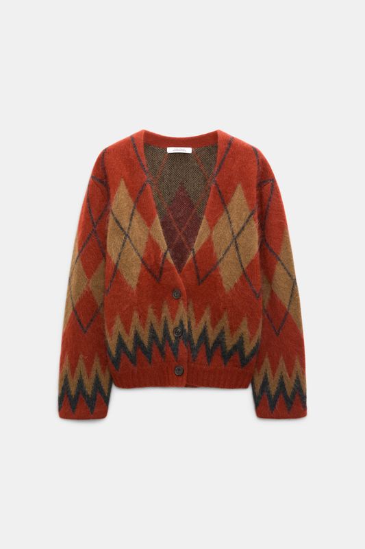 Schu-Cardigan Argyle Statements