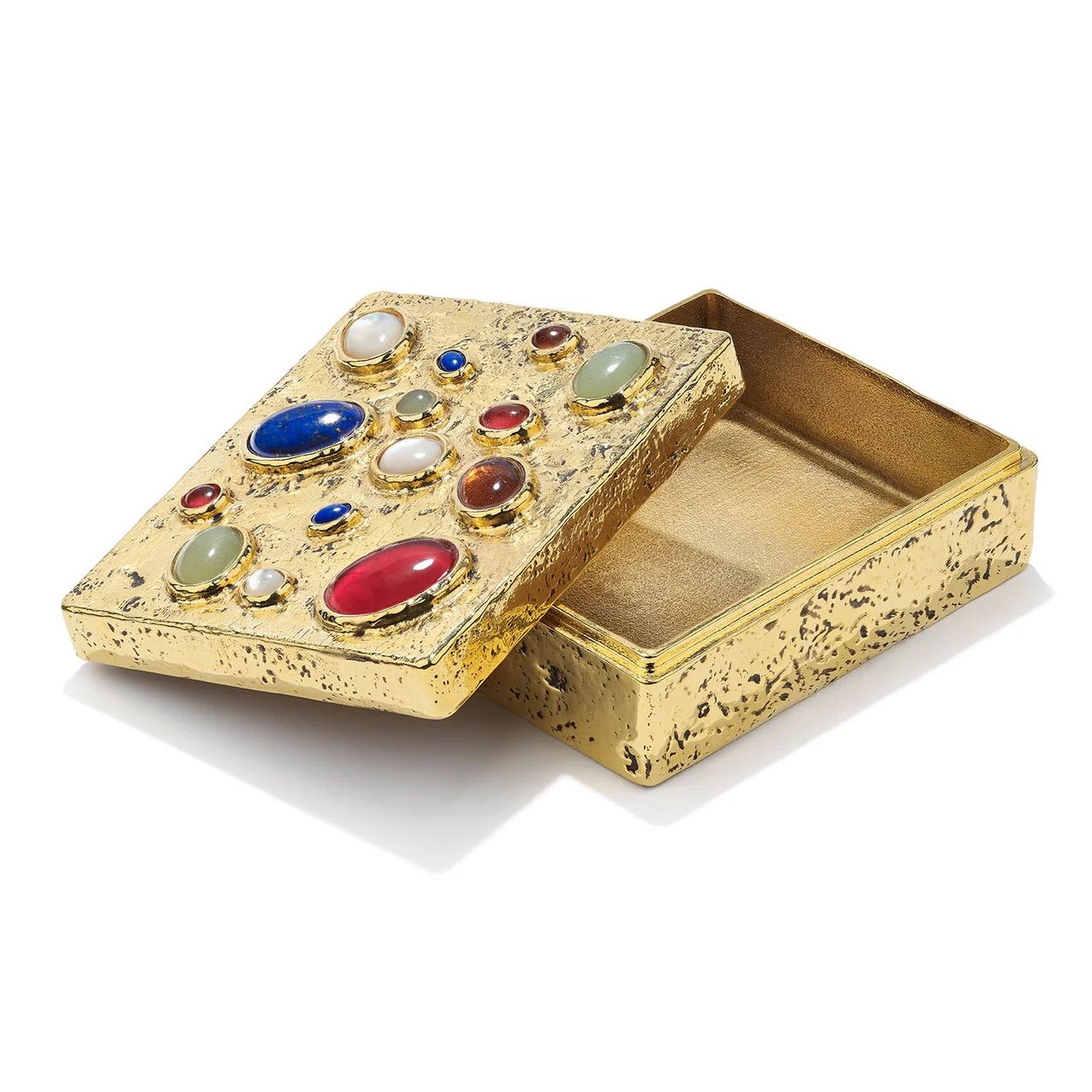 Goos-Theia Box, Color: yellow gold, Size: OS