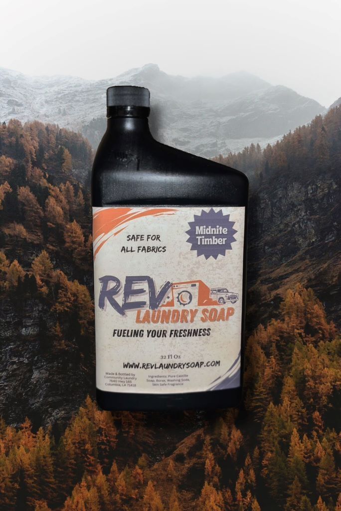 Rev Premium Laundry Soap-Midnite Timber