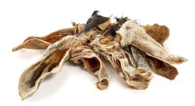 OREILLES D&#39;AGNEAU AVEC FOURRURE PAR 5