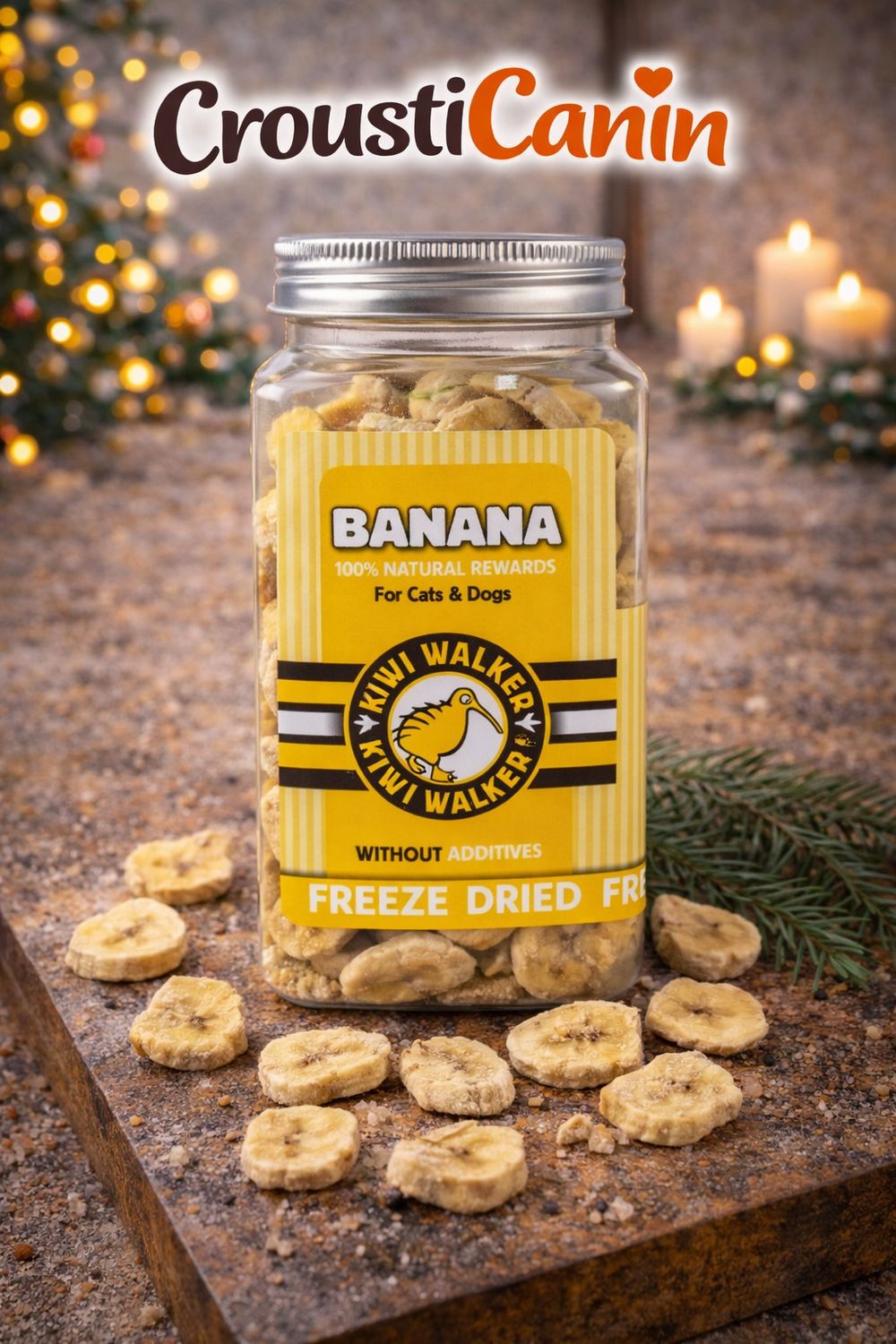 COLLATIONS LYOPHILISEES BANANE  70G