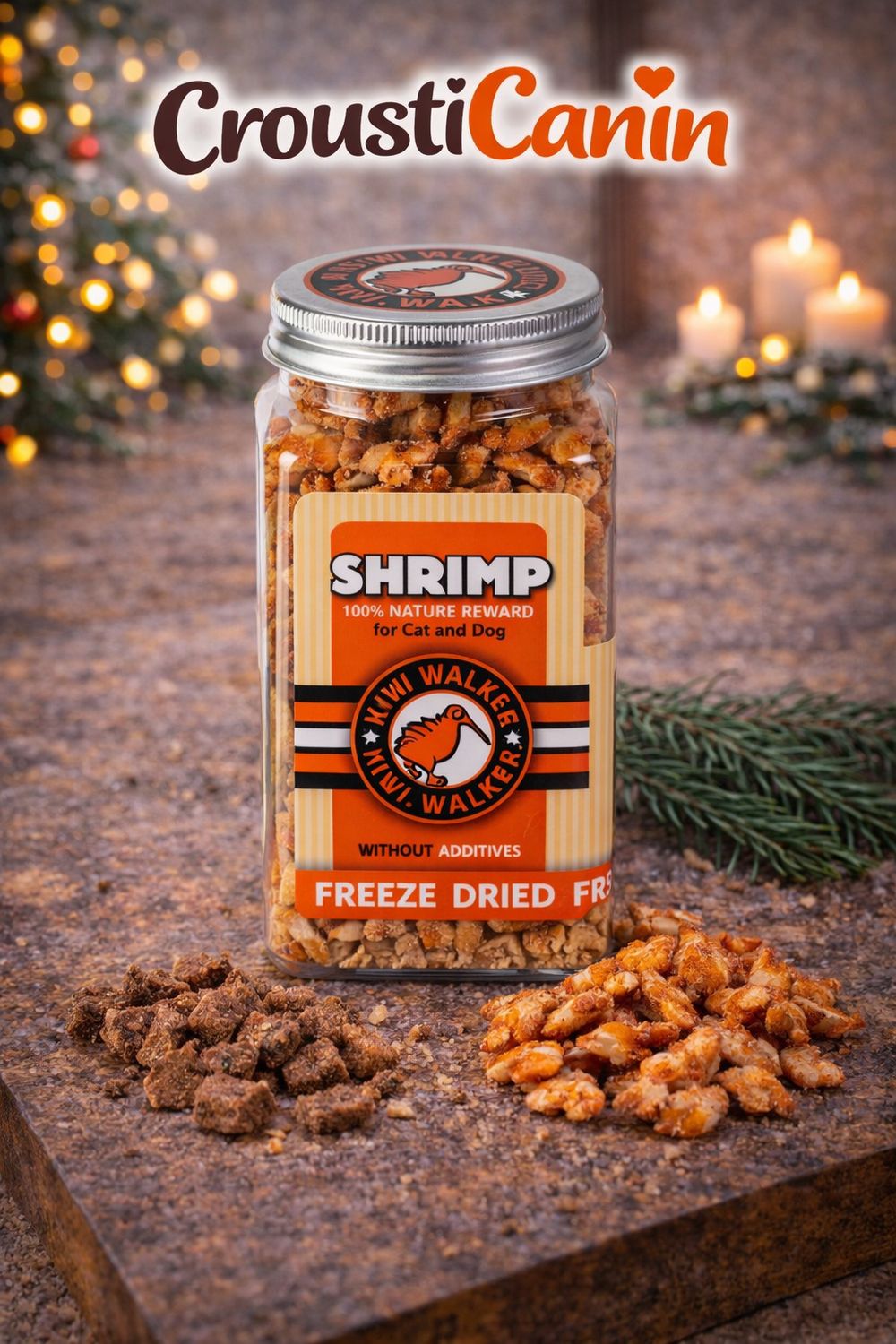 COLLATIONS LYOPHILISEES CREVETTES 50G