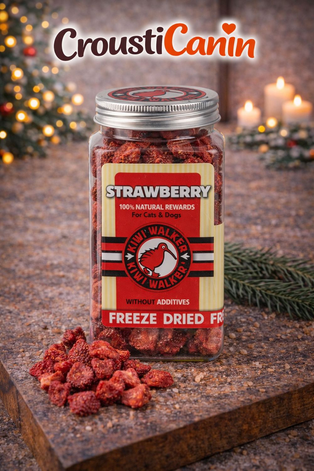 COLLATIONS LYOPHILISEES FRAISE  75G