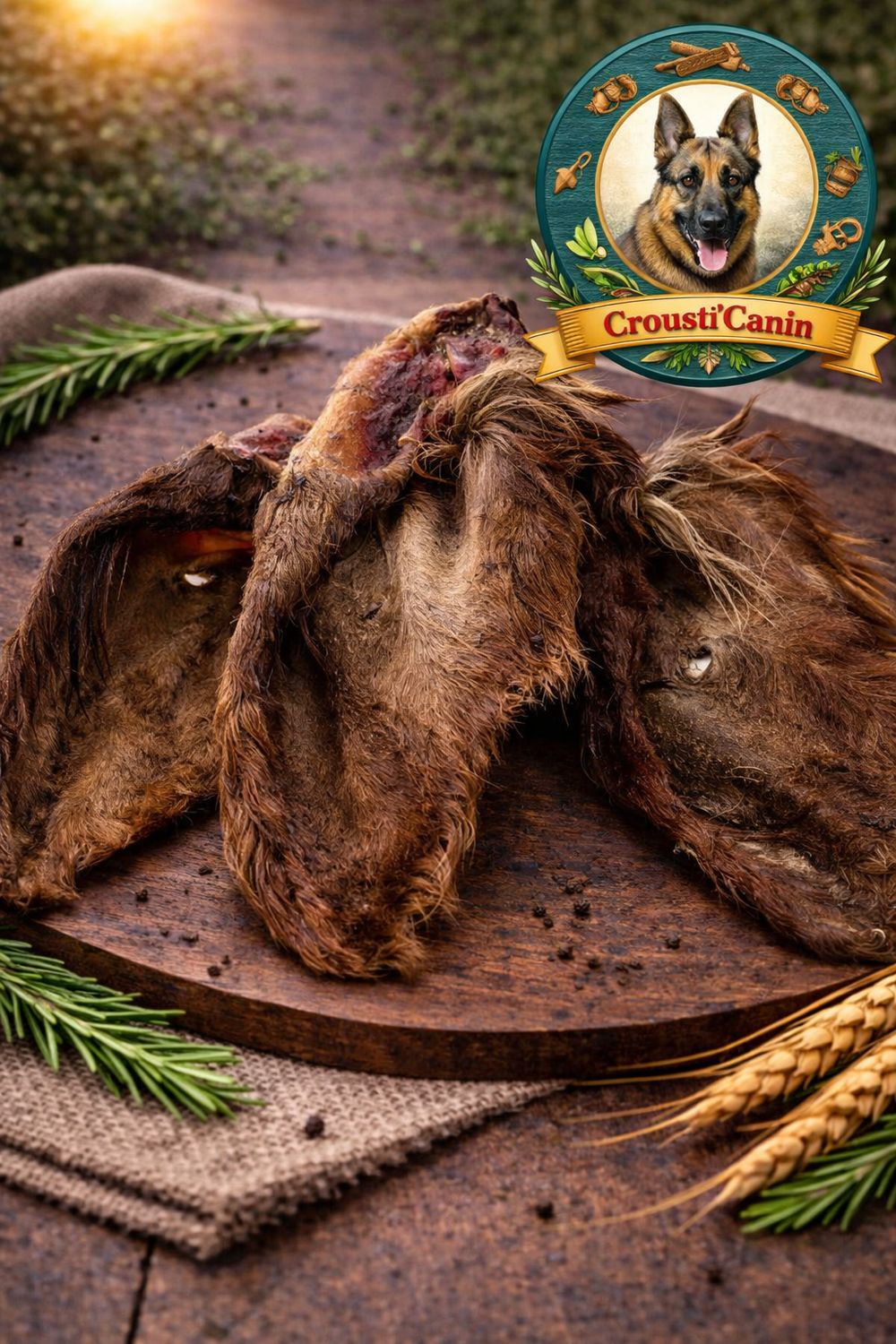 OREILLES DE BOEUF AVEC FOURRURE 1 PIECE