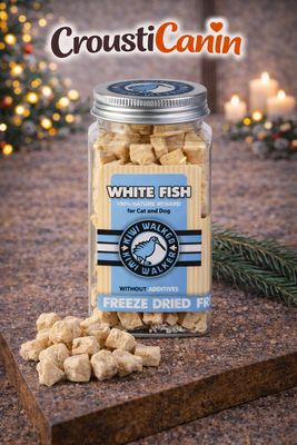 COLLATIONS LYOPHILISEES POISSON BLANC 70G