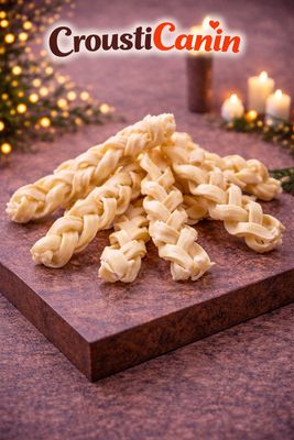 CUIR CHEVELU D'AGNEAU TRESSE 100G