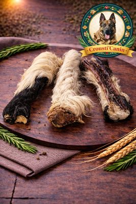 PEAU DE VACHE AVEC POILS 250G