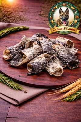 ​​PEAU DE CABILLAUD TRANCHEE 100G