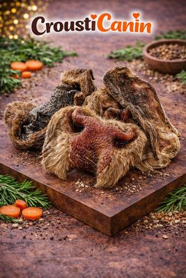 MUSEAUX AVEC FOURURRE DE BOEUF 250G