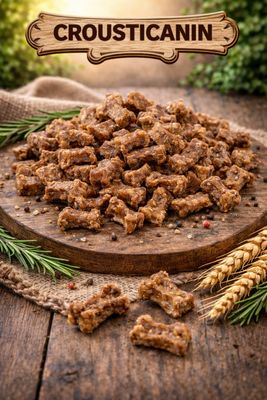 COLLATIONS OS POULET - MYRTILLE - CRANBERRY 100G