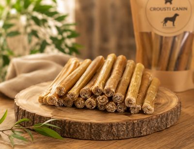 STICK A MACHER DE BOEUF 15 CM A L'UNITE