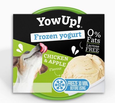 YOWUP GLACE POULET &amp; POMME 110G