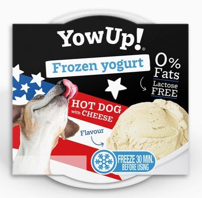 YOWUP GLACE HOT-DOG CHEESE 110G