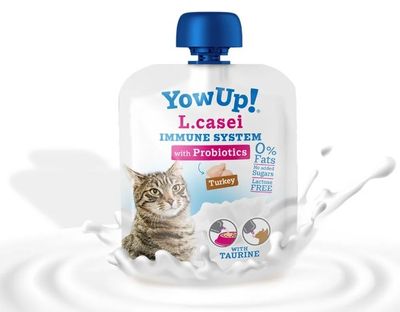 YOWUP PROBIOTIQUES L-CASEI DINDE POUR CHAT 85G