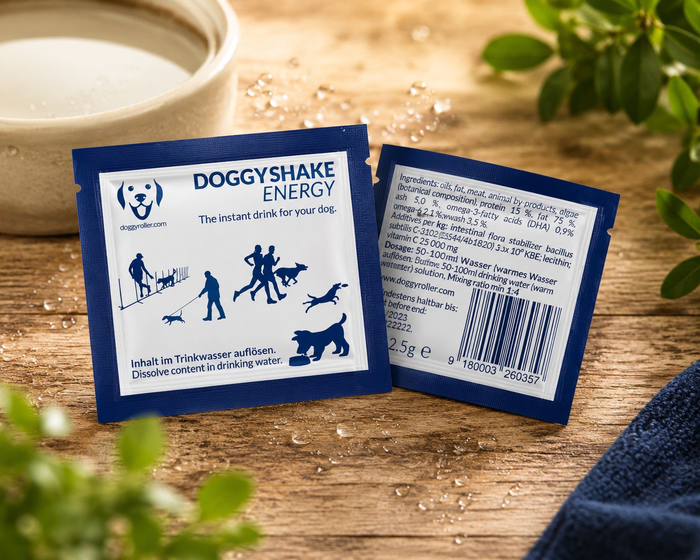 YOWUP - DOGGYSHAKE ENERGY 24 SACHETS