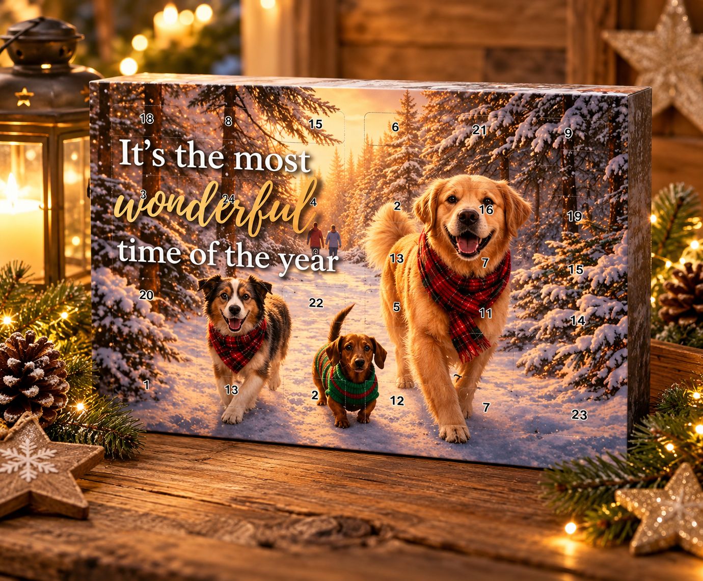 CALENDRIER DE L'AVENT BIO VOLAILLE-DINDE POUR CHIEN