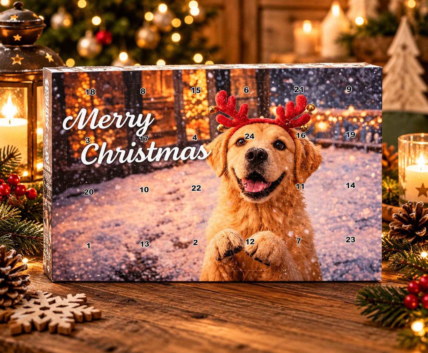 CALENDRIER DE L'AVENT BIO VOLAILLE-DINDE POUR CHIEN