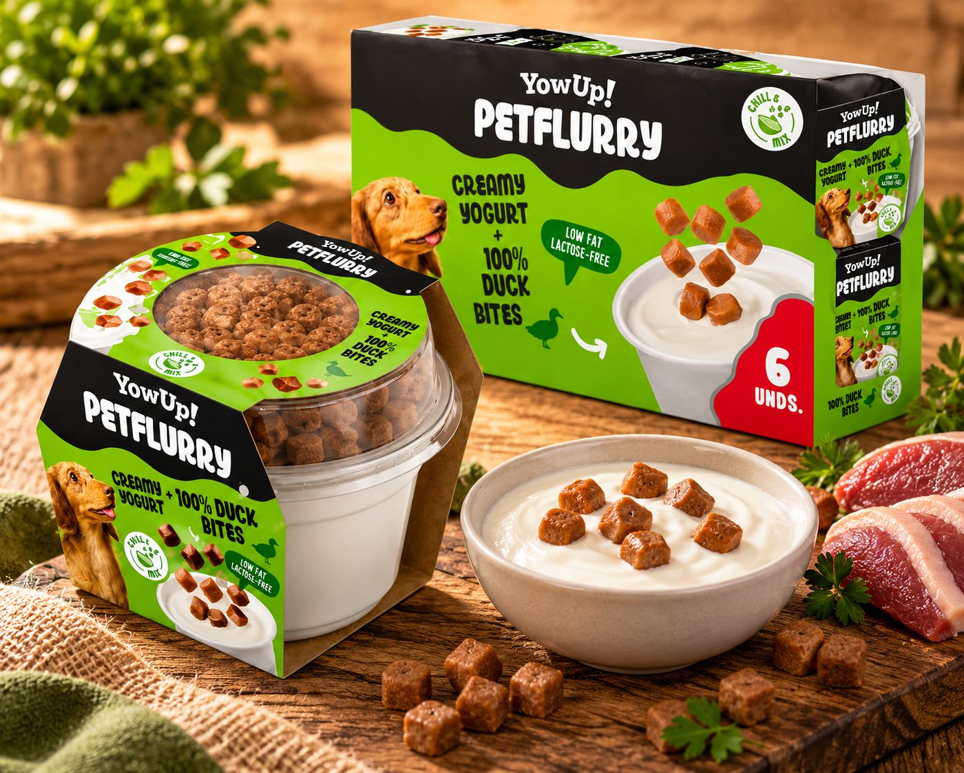 YOWUP PETFLURRY AU CANARD POUR CHIEN