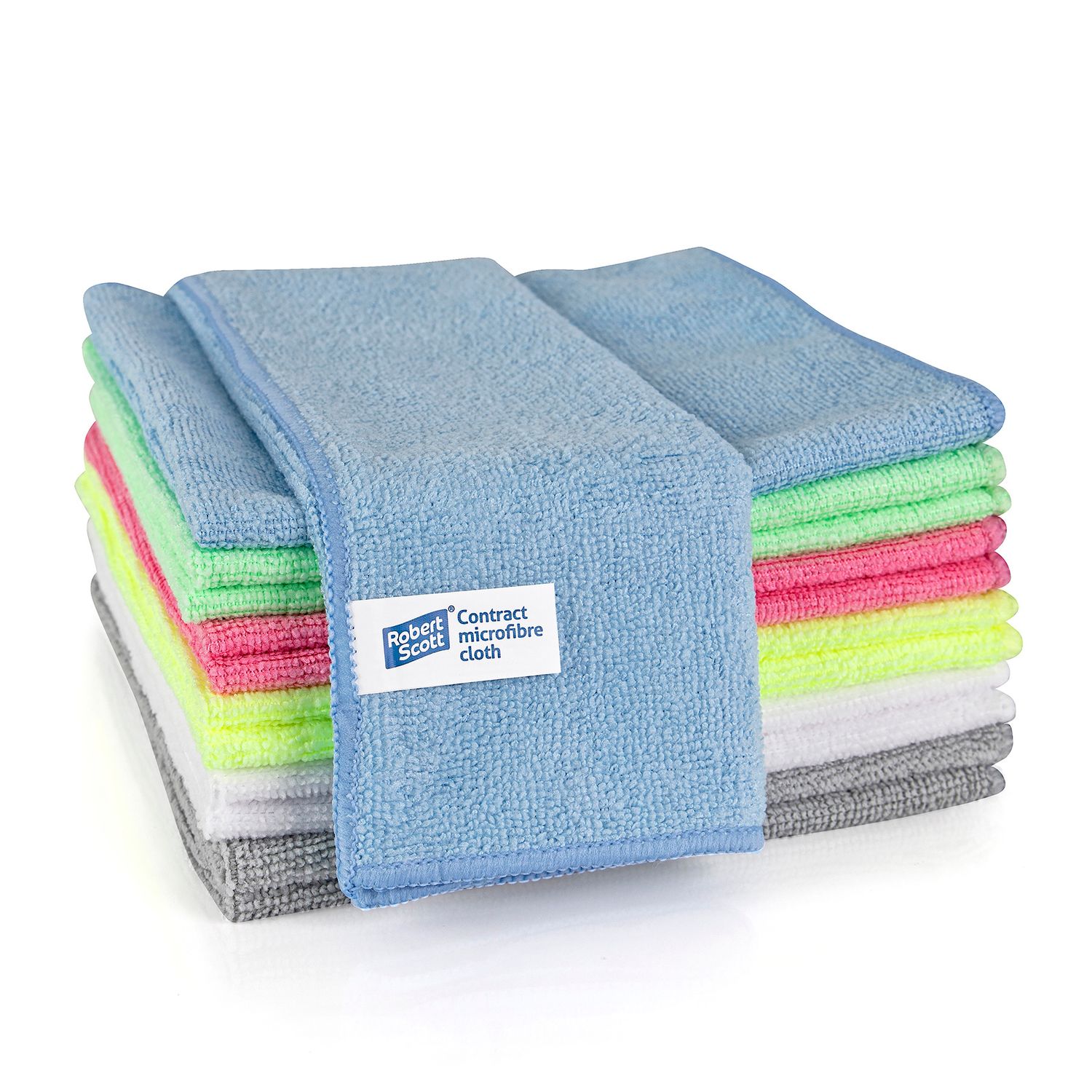 Blue Microfibre Clothes pack of 10