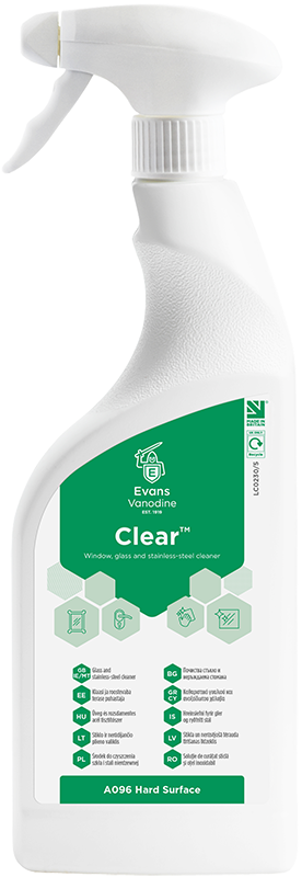 Evans Vanodine Clear RTU 6x750ml