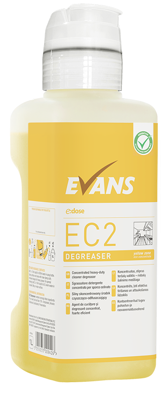Evans Vanodine E Dose EC2 Degreaser 1l
