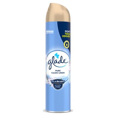 Glade Clean Linen Air Freshner 300ml x12
