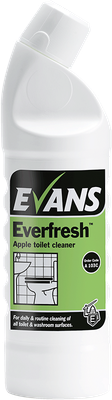 Evans Vanodine Everfresh Apple Toilet Cleaner 6x1l