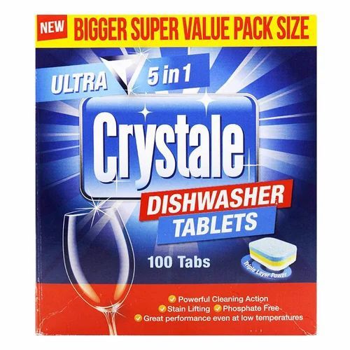 Crystale Dishwasher Tablets pack of 100