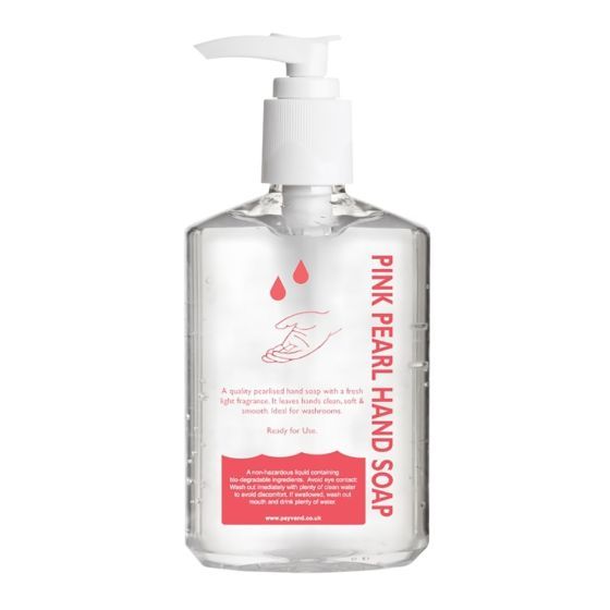 Vangaurd Pink Pearl Hand Soap 12x500ml